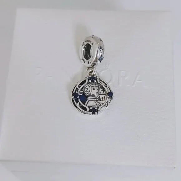 Pandora Star Wars Princess Leia Double Dangle Charm S925 Silver with box - Picture 7 of 7
